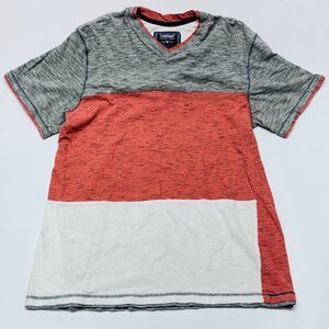 Fathers Day Dad Shirt Company 81 Eighty One Color Block V-Neck T Shirt Mens XL